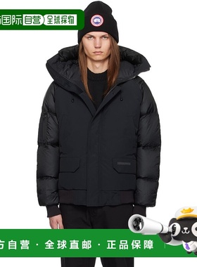 1h可退 香港直邮潮奢 Canada Goose 加拿大鹅 男士 黑色 Paradigm