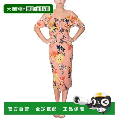 自营 rachel rachel royRACHEL Roy Marcella Midi连衣裙-多色 美