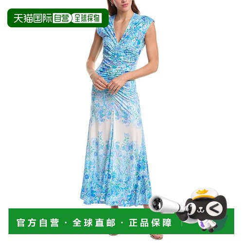 自营Hale Bob Kamiyah Dress - blue 美国奥莱直发