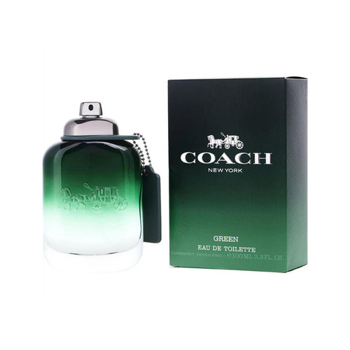 美国直邮M COACH GREEN 3.4OZ EDT 蔻驰 悠然绿韵100ml男士正品