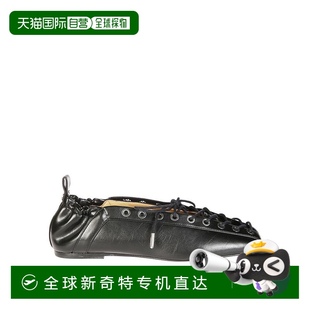 黑色 美國奧萊直發 ganni尖頭芭蕾平底鞋 自營