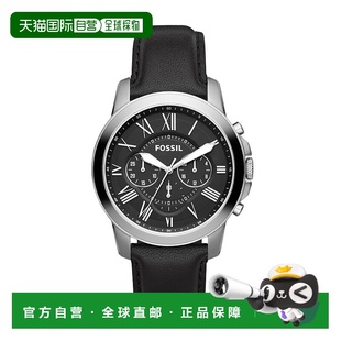 自营Fossil Men's Grant Chronograph, Stainless Steel Watch -