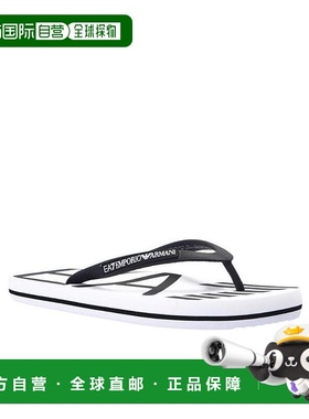 香港直邮EA7 Emporio Armani logo人字凉拖 XCQ004XK196拖鞋