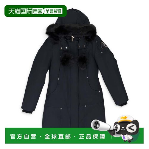 自营moose knucklesNavy / Black Stirling Parka - blue 美国奥