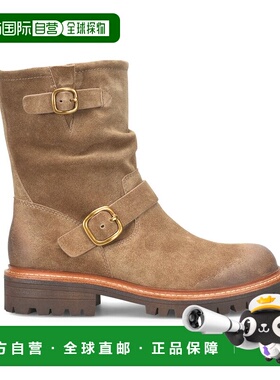 自营Sofft Amberlynn Suede Boot - brown 美国奥莱直发