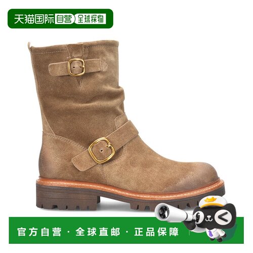 自营Sofft Amberlynn Suede Boot - brown 美国奥莱直发女靴