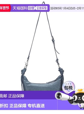 自营 Frye Nora皮革斜身-灰色 美国奥莱直发斜挎包单肩包