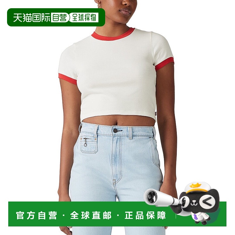自营 levi's李维斯Essential Ringer运动T恤-云舞 美国奥莱直发