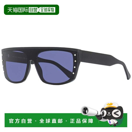 自营Jimmy Choo 男女通用 Shield 太阳镜 Rylan/S 807IR 黑色 99