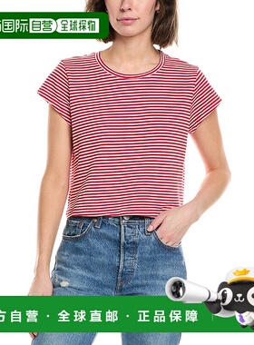 自营 strut this穿上这件婴儿T恤-红色 美国奥莱直发条纹