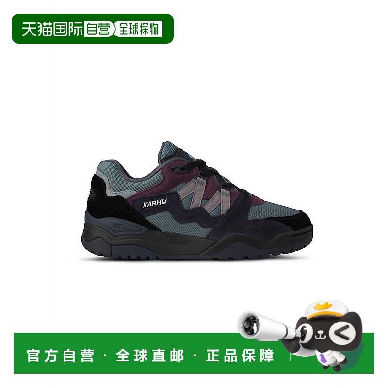 自营karhuMen's Fusion Xt Sneaker In Jet Black/gull - jet bla