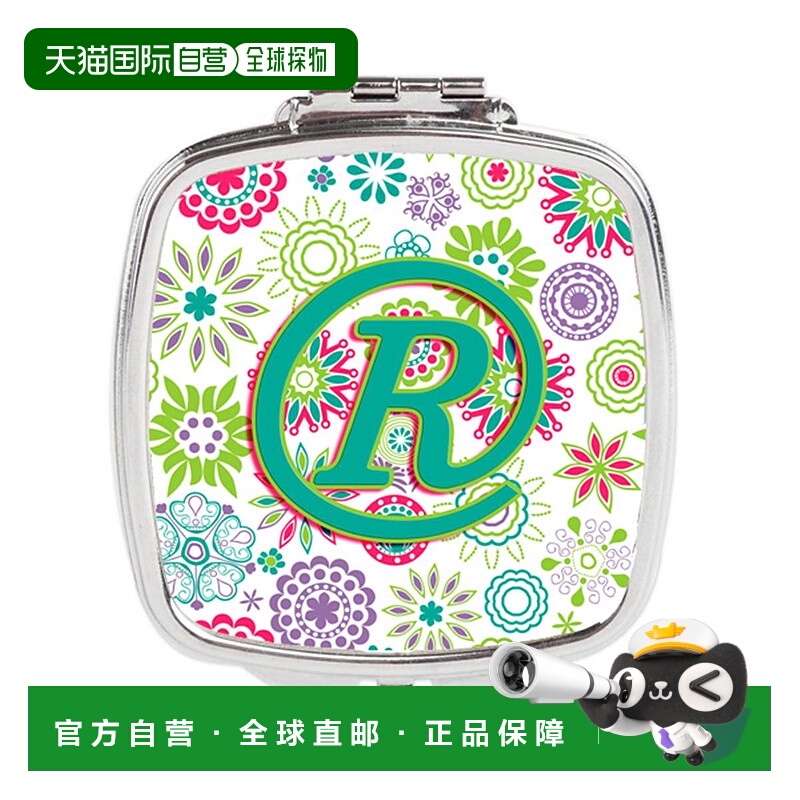 自营 Carolines Treasures CJ2011-RSCM 字母 R 花粉色青色正品
