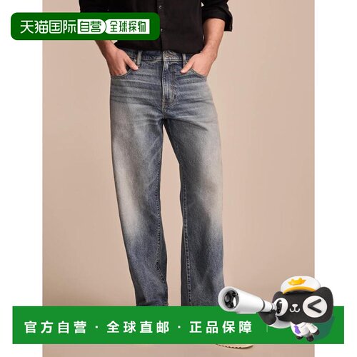 自营lucky brand乐凯牌男士287宽松-中蓝 美国奥莱直发