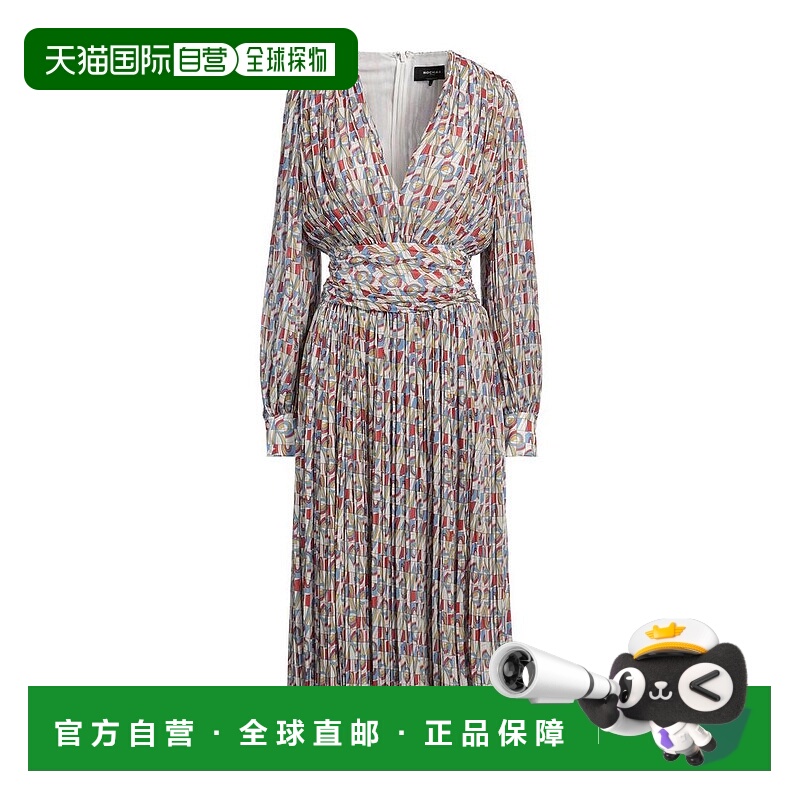 1h可退 【美国直邮】rochas 女士 连衣裙长袖