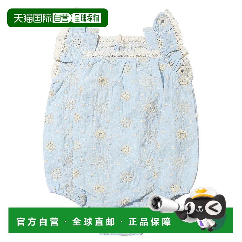 自营vignetteBaby's Charlotte Bubble Romper In Light Blue - l