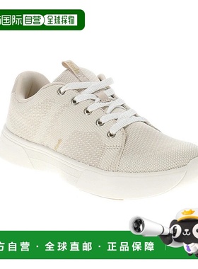 自营Keds BlissWalk Sneaker Womens Beige Knitted Lace Up Athl