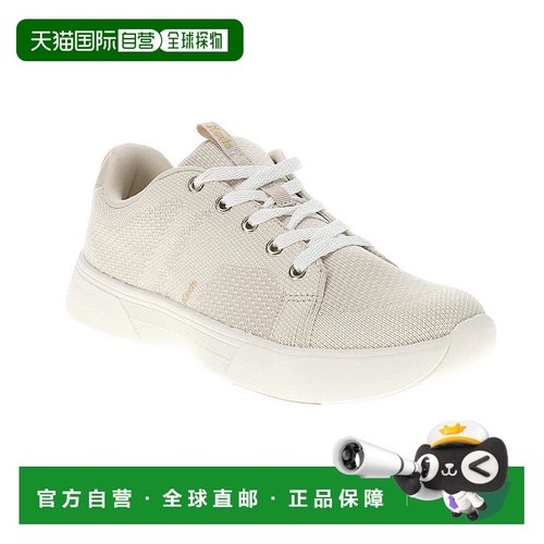 自营Keds BlissWalk Sneaker Womens Beige Knitted Lace Up Athl