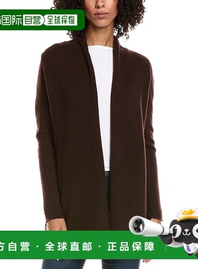 自营InCashmere Flyaway Cashmere Cardigan - brown 美国奥莱直