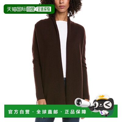 自营InCashmere Flyaway Cashmere Cardigan - brown 美国奥莱直