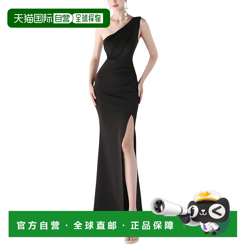 自营KALINNU Maxi Dress - black 美国奥莱直发
