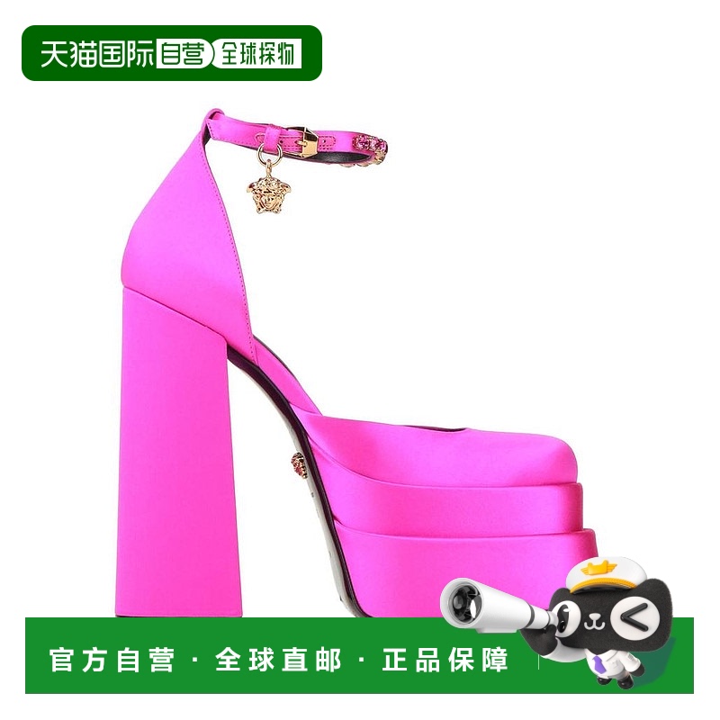 美国直邮Versace 范思哲女士防水台高跟鞋单鞋女士鞋