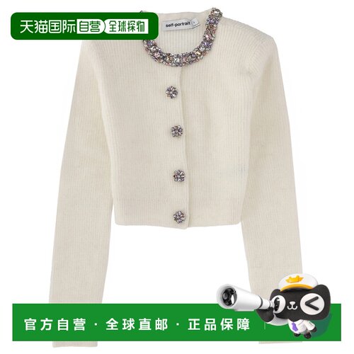 香港直邮Self-Portrait 套头衫 AW25-135C-C_CREAM