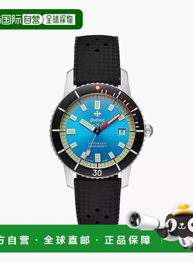 自营Zodiac Men's Super Sea Wolf 53 Compression Automatic, St