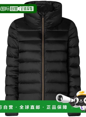 自营 Save the Duck 女款 Elsie 羽绒夹克，黑色 - 黑色 美国奥莱