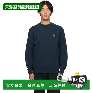 KITSUNE 男士 海军蓝 1h可退 Head MAISON Fox Patc 香港直邮潮奢