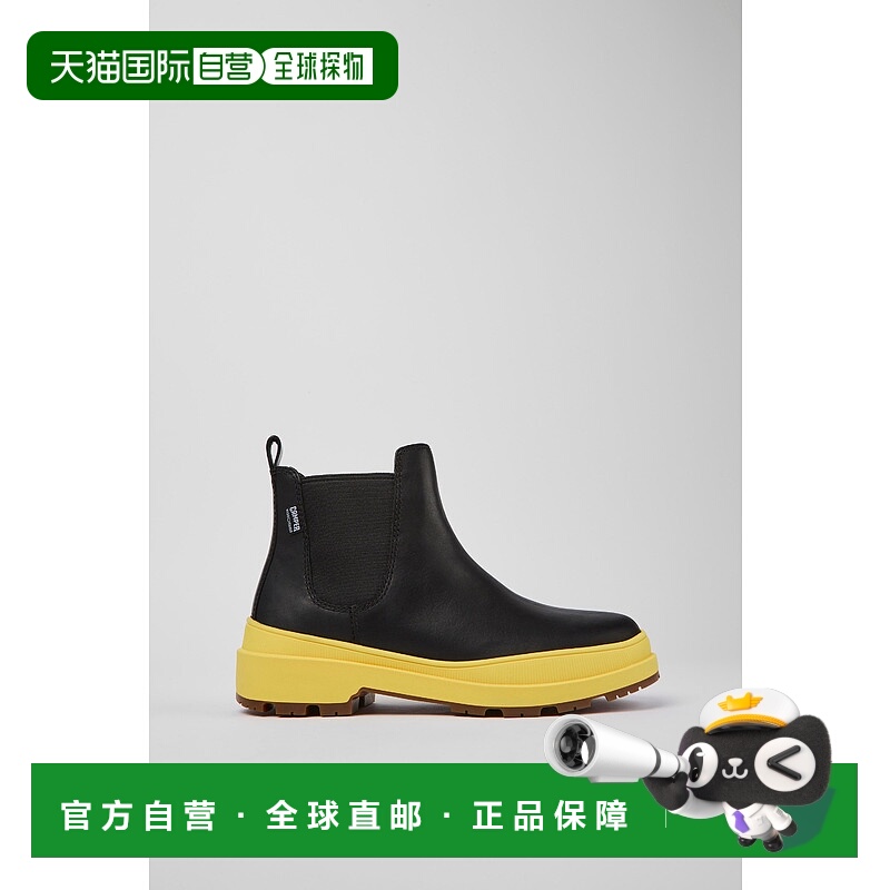 自营 踝靴 女士 Camper Brutus Trek - 黑色 短靴美国直发奥莱