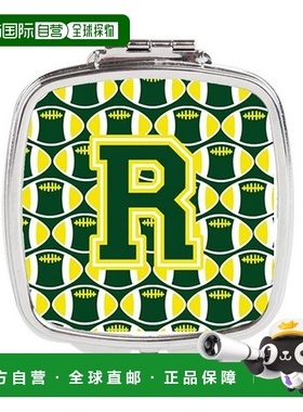 自营 Carolines Treasures CJ1075-RSCM 字母 R 足球绿色和正品