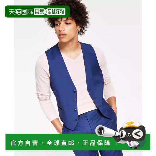 1h可退 【美国直邮】calvin klein 男士 休闲西装背心