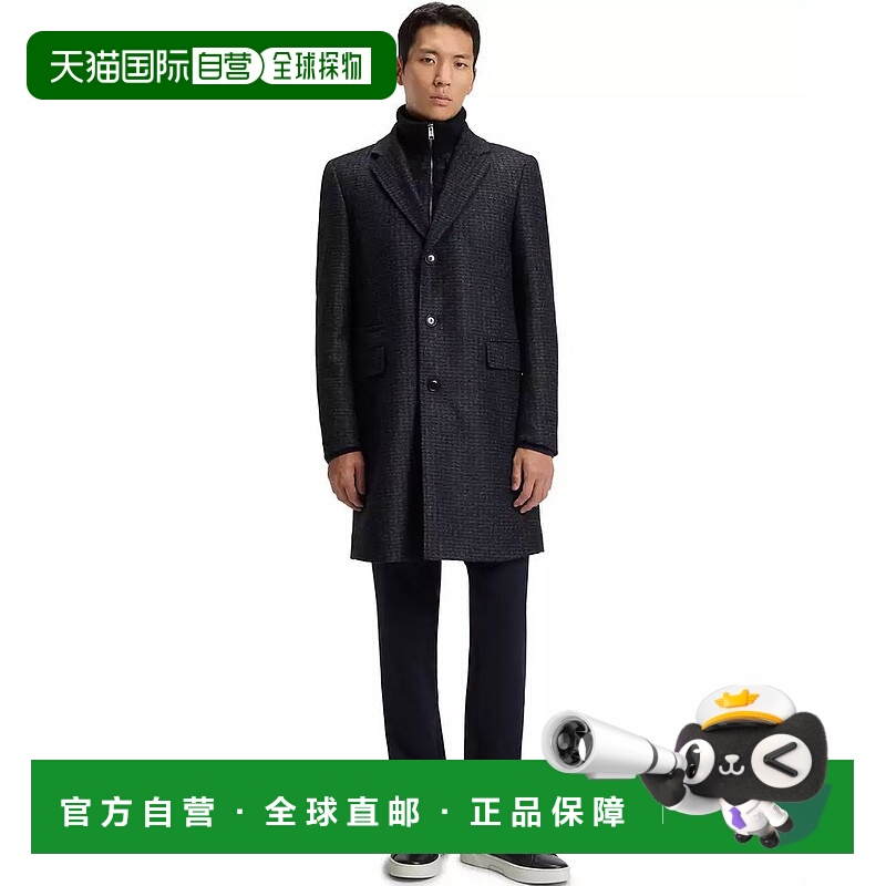 1h可退 【美国直邮】hugo boss 男士 大衣
