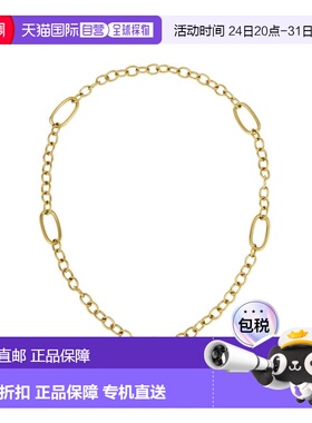 自营adorniaTarnish Resistant 18k Gold Plated Mixed Link Togg