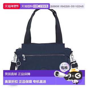 自营Kipling Elysia Shoulder Bag Black Noir - blue bleu 2 美