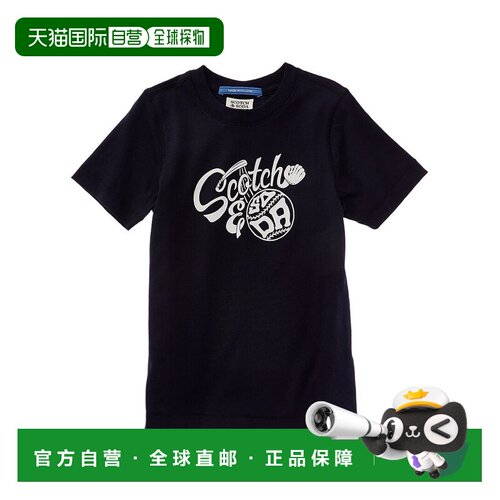 自营Scotch & Soda Regular-Fit T-Shirt - blue 美国奥莱直发