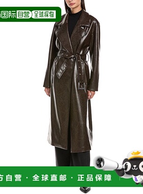 自营Apparis Tate Trench - brown 美国奥莱直发风衣