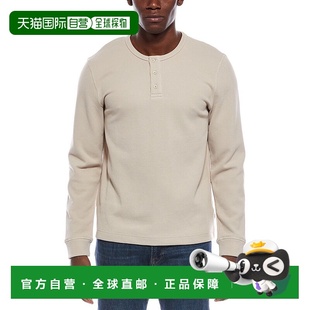 自营Onia Heavyweight Waffle Henley - Brown 上衣美国直发奥莱
