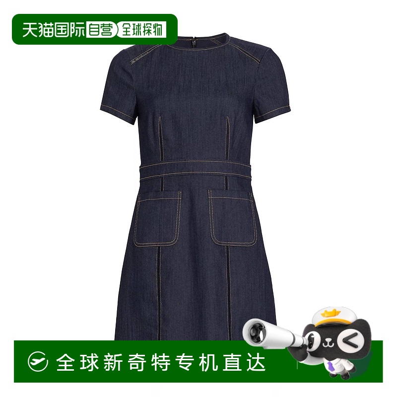 自营cinq a sept女款 Giana 连衣裙（靛蓝） - 靛蓝 【美国奥莱】