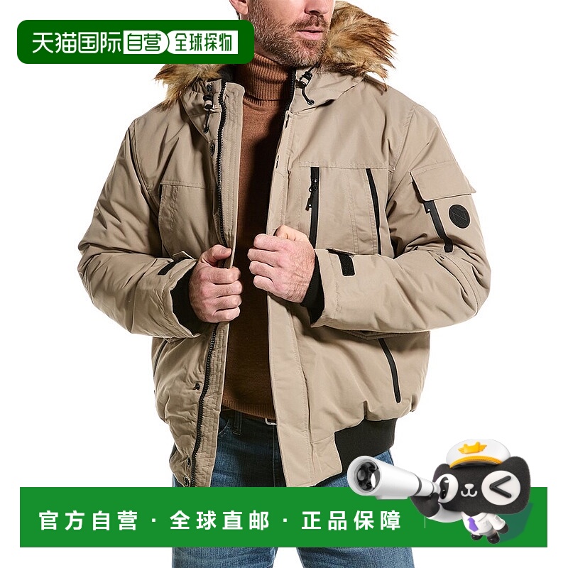 自营NOIZE Max Coat - brown 美国奥莱直发外套夹克男装