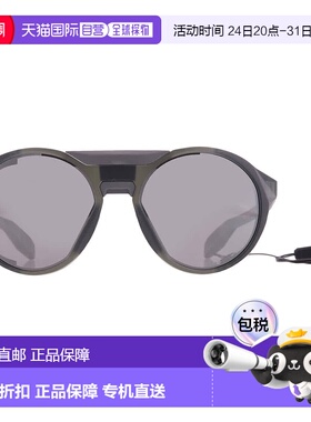 自营Oakley CLIFDEN Prizm Black Polarized Round Men's Sunglas