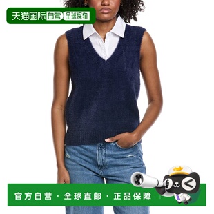 Segal navy 自营Laundry Shelli Sweater Vest Look Layered