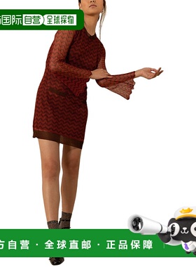 自营Hale Bob Madelynn连衣裙-红色 美国奥莱直发包臀裙