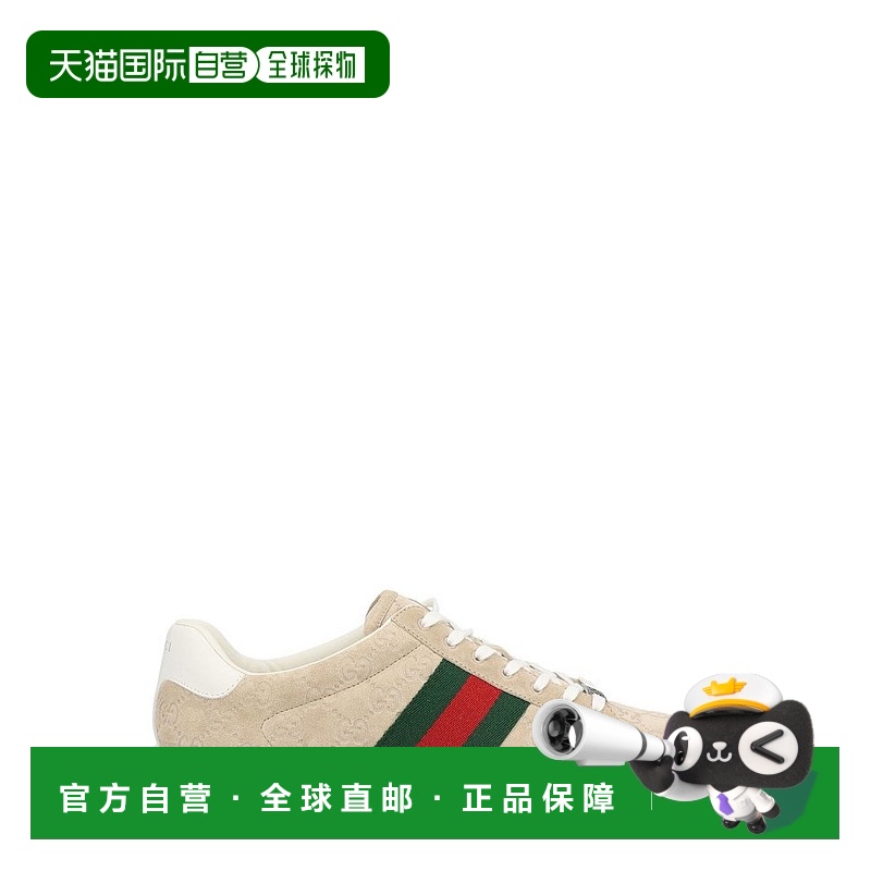 1h可退 香港直邮潮奢 Gucci 古驰 男士 ACE织带运动鞋 798652AADV