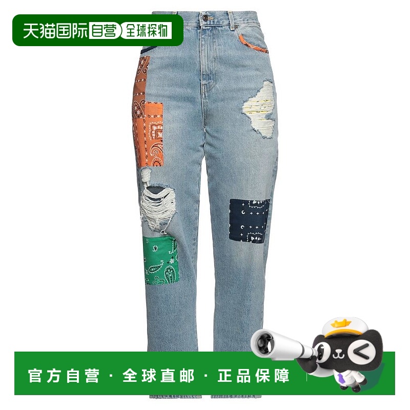 1h可退 【美国直邮】alanui 女士 休闲裤牛仔裤直筒裤