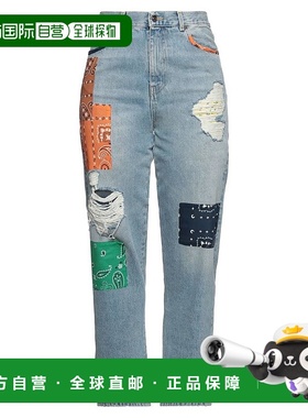 1h可退 【美国直邮】alanui 女士 休闲裤牛仔裤直筒裤