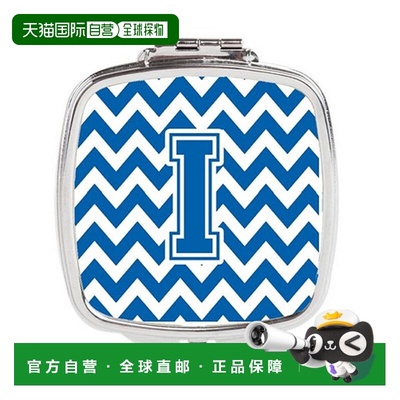 自营 Carolines Treasures CJ1056-ISCM 字母 I 雪佛龙蓝白正品