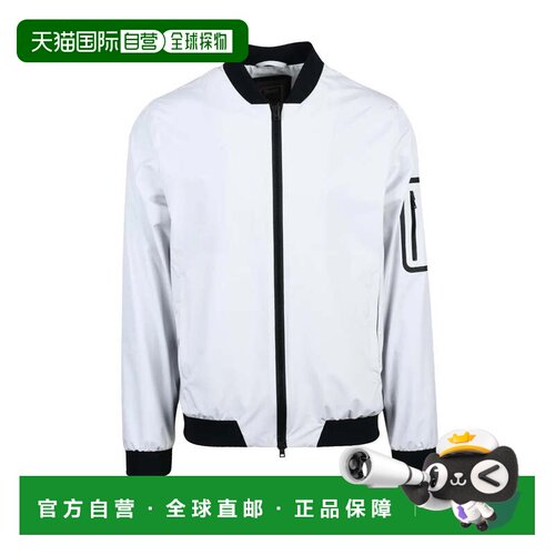 自营hernoMen's Windbreaker Jacket - Light Grey - white 美国