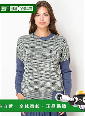 自营 yal new york绿色和蓝色针织毛衣 - 绿色 蓝色 美国奥莱直发