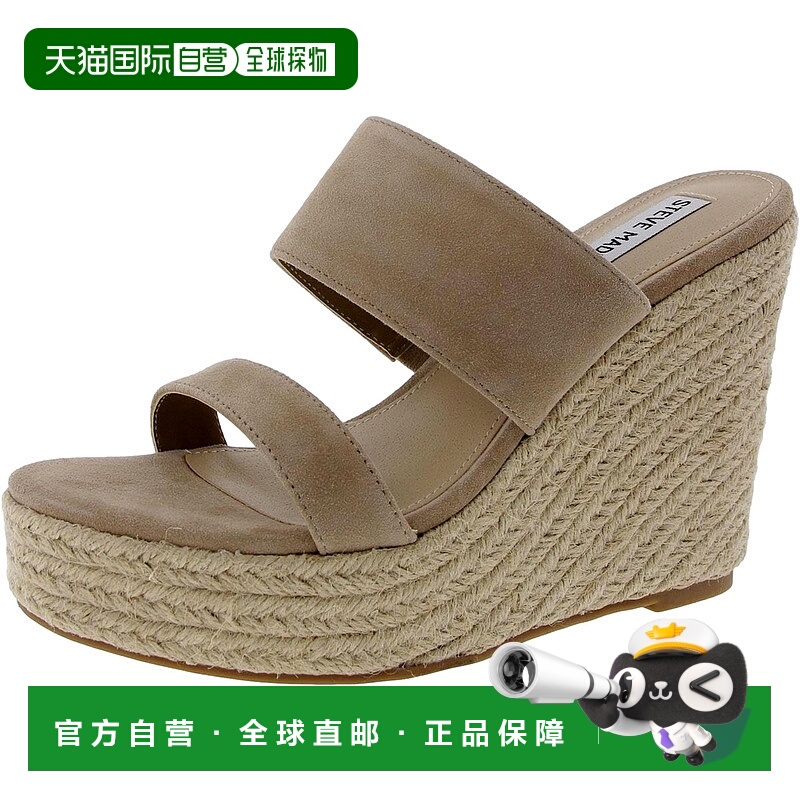自营Steve Madden Sunrise Wedge Sandal Tan  SUNR01S1 Women's